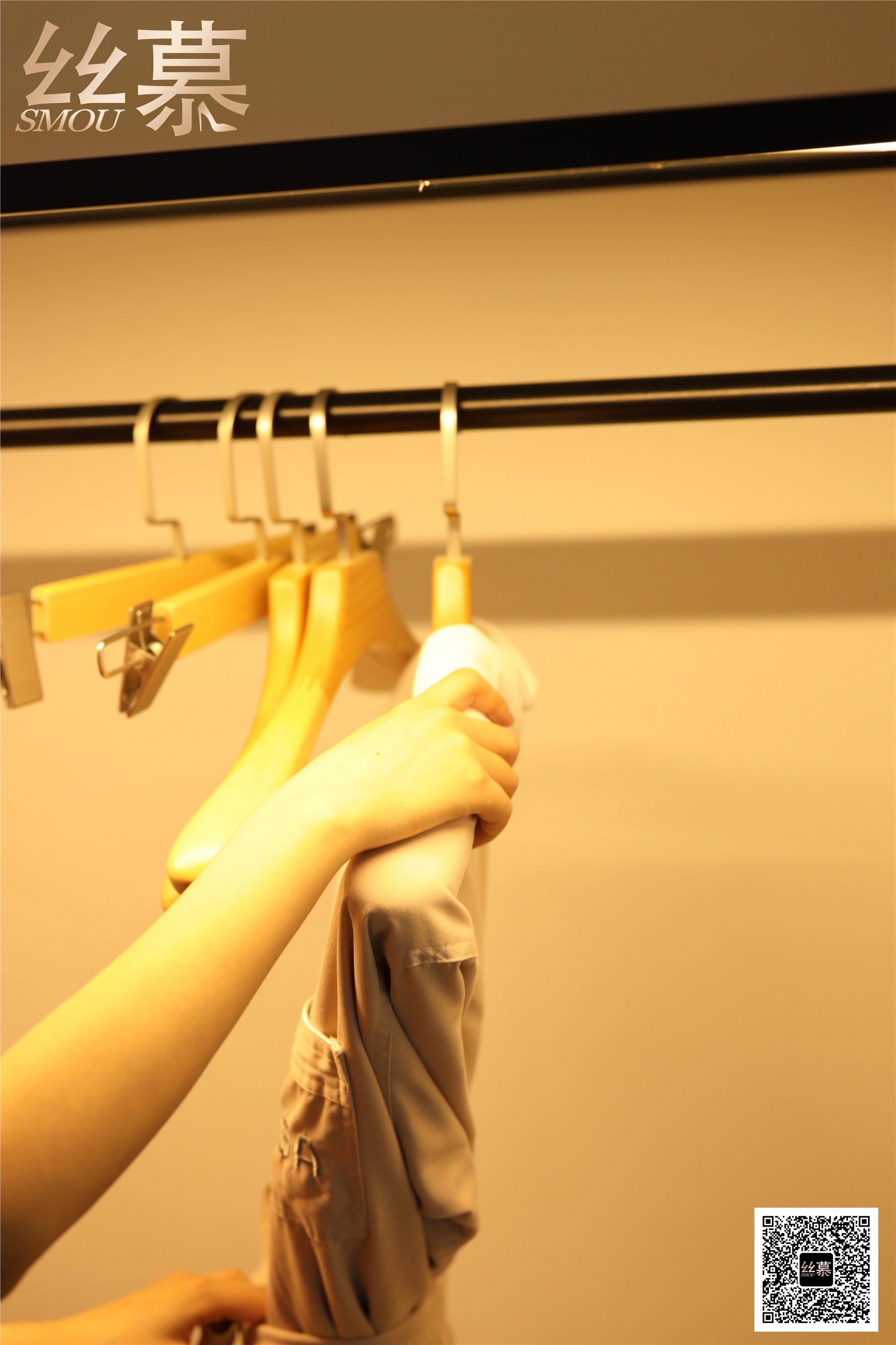 丝慕写真 SM413 天天一元 模特：芝芝《BONAS超薄款连裤袜》